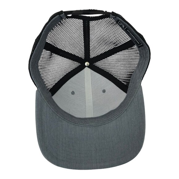 WildEar Patch Snapback Cap Back Mesh Trucker Baseball Hunter Protection Hat Gray - Picture 6 of 13